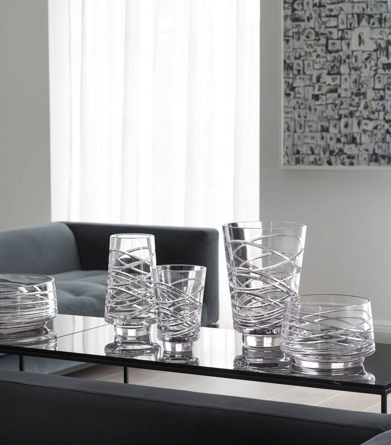 Waterford Crystal Aran vase 30cm (British brand)