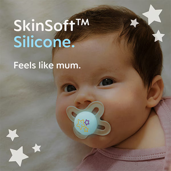 MAM Start Night Soother 2 Pack (British brand)