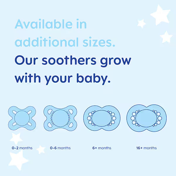 MAM Start Night Soother 2 Pack (British brand)