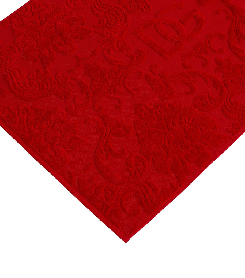 Dolce&Gabbana cotton jacquard bath mat 87cm x 54cm - British product