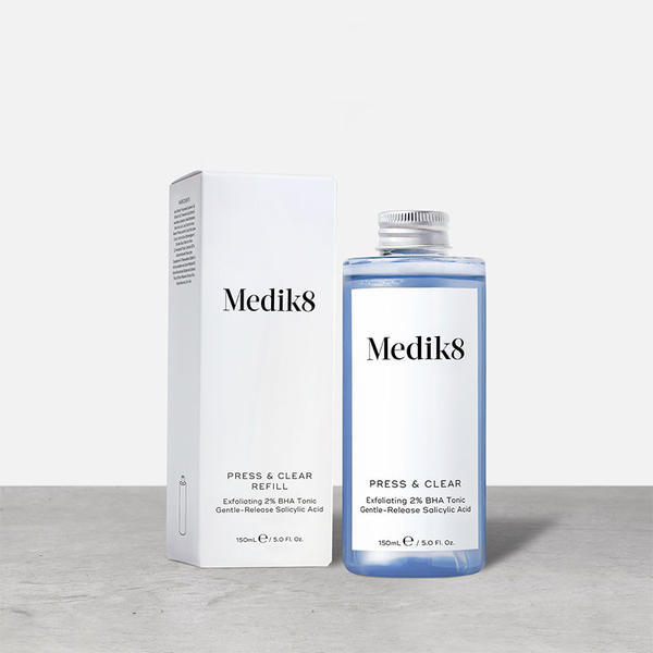 Medik8 Press & Clear toner refill 150 ml - British product