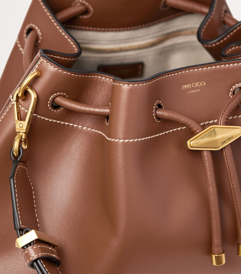 Jimmy Choo Cinch calfskin leather bucket bag - British product