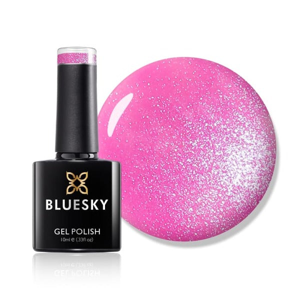 Bluesky gel polish Honeysuckle pink - British product