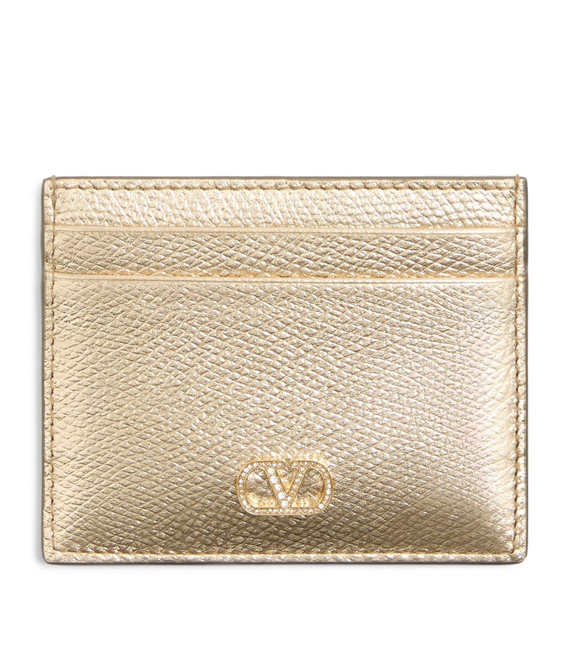 Valentino Garavani leather card holder VLogo Signature - British product