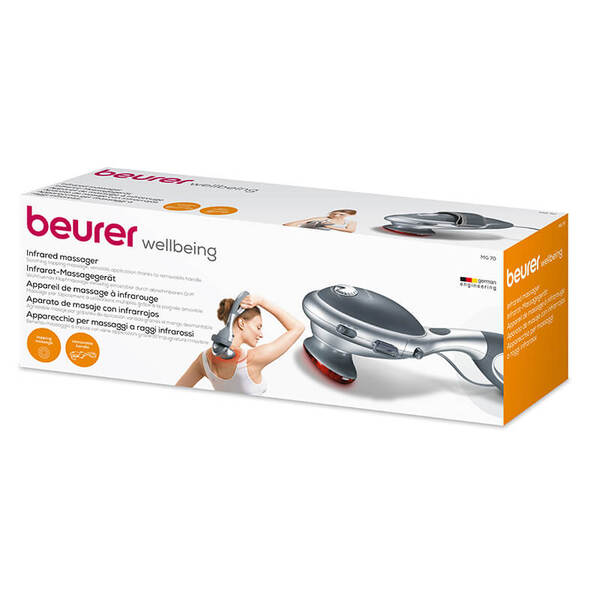 Beurer infrared massager with pulsing massage (British brand)
