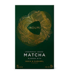 INOUMI ceremonial grade maca and caramel matcha sachets pack of 10 150g, UK version