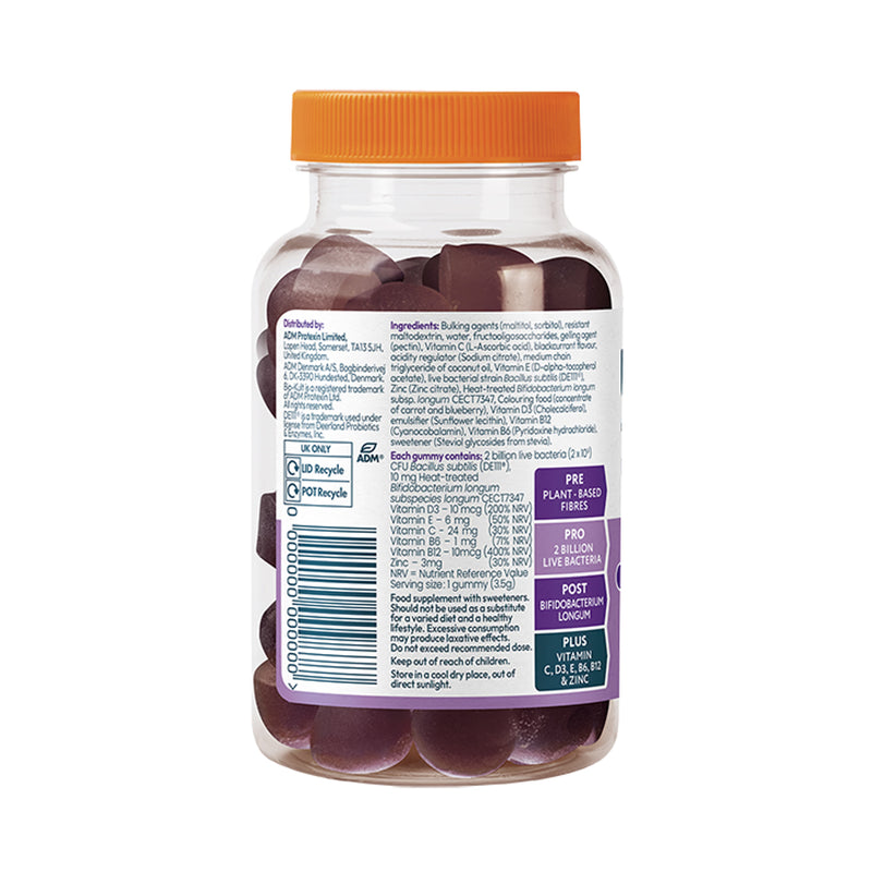 Bio-Kult Teen Gummies Blackcurrant 30 count - British product