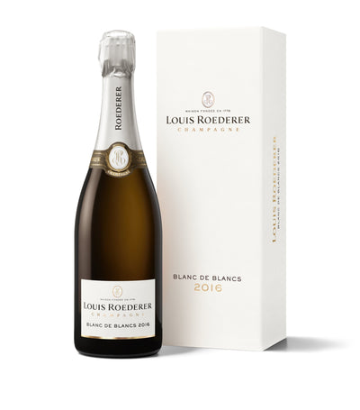 Harrods Louis Roederer Blanc de Blancs Brut 2016 Champagne 75cl- Buy online at McGrocer