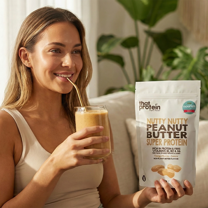 Nutty Nutty peanut butter protein powder 300g, imported from the UK