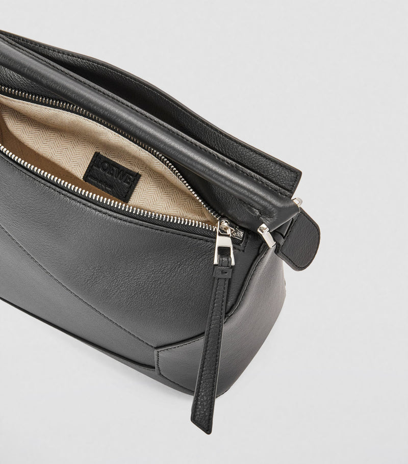 LOEWE Small Leather Puzzle Edge Top-Handle Bag (British brand)