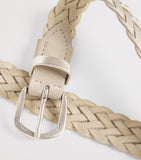Eleventy braided suede blend belt 2.5cm, UK version