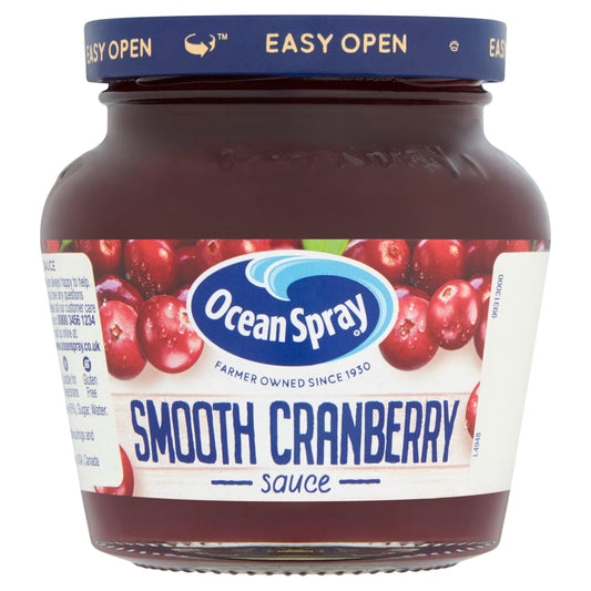 Ocean Spray Smooth Cranberry Sauce 250g GOODS Sainsburys   