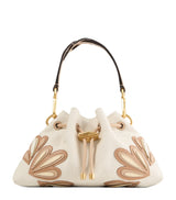 Harrods Jimmy Choo Small Cinch Calfskin Shoulder Bag- Buy online at McGrocer