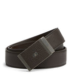 Dunhill grained leather belt (British brand)