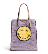 Harrods Anya Hindmarch Paper Woven Wink Tote Bag- Buy online at McGrocer