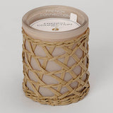 Superdrug French Connection Woven Detail Stone Bergamot & Jasmine Candle 200g- Buy online at McGrocer