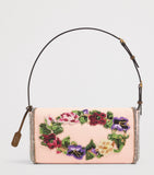 Valentino Garavani small beaded DeVain shoulder bag, imported from the UK