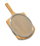 Big Green Egg bamboo pizza peel and screen - British product
