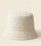 Prada bucket hat cotton piqué embroidered crest (British brand)