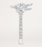 Graff white gold butterfly diamond ring, imported from the UK