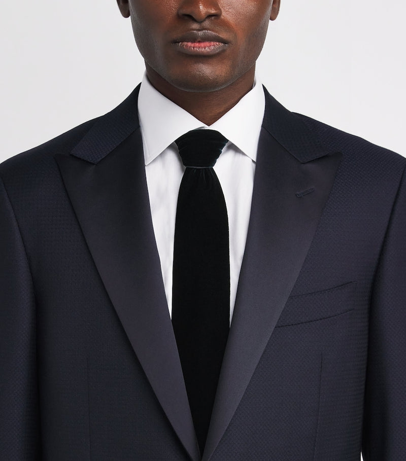 Giorgio Armani velvet tie 8cm, imported from the UK