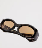 Jacques Marie Mage Gia oval sunglasses, imported from the UK