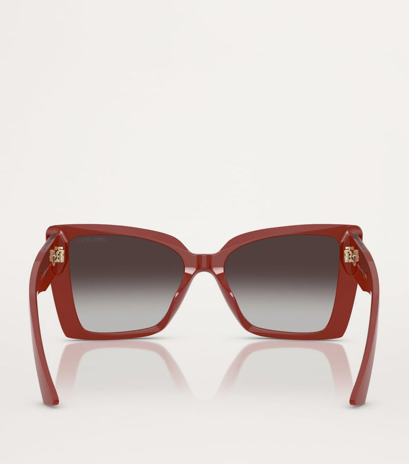 Jimmy Choo acetate butterfly sunglasses, UK version