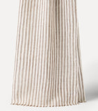 Brunello Cucinelli linen-blend stripe scarf, UK version