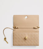 Bottega Veneta Andiamo chain wallet lambskin leather - British product