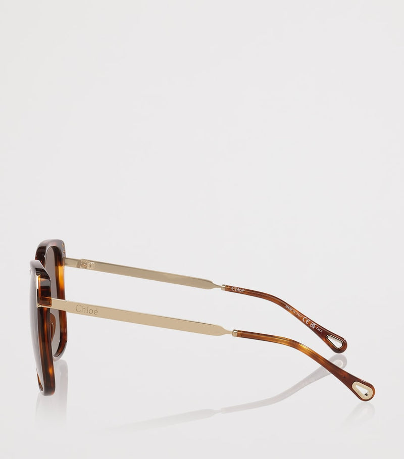 Chloé rectangular acetate sunglasses, imported from the UK