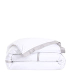 Yves Delorme Couture Haussmann Brume Super King Duvet Cover (220cm x 240cm)
