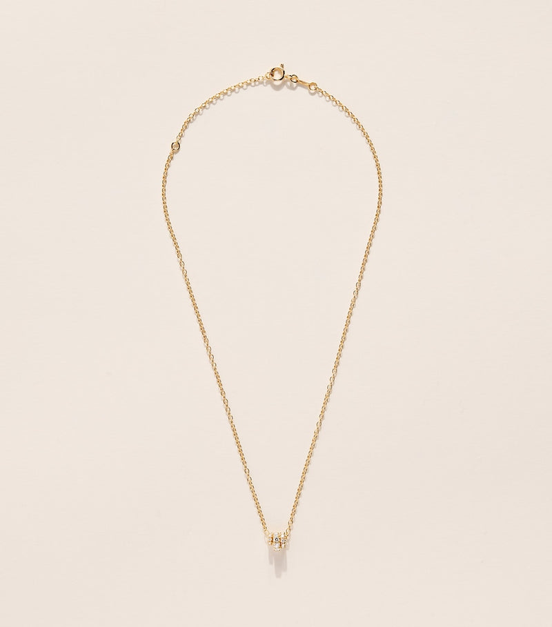 Spinelli Kilcollin Vesta necklace yellow gold diamonds 45cm - British product