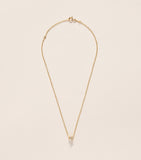 Spinelli Kilcollin Vesta necklace yellow gold diamonds 45cm - British product