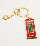 Harrods telephone box keyring souvenir, UK version