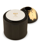 GINORI 1735 porcelain diffuser holder with gold drip, 15cm high, UK version