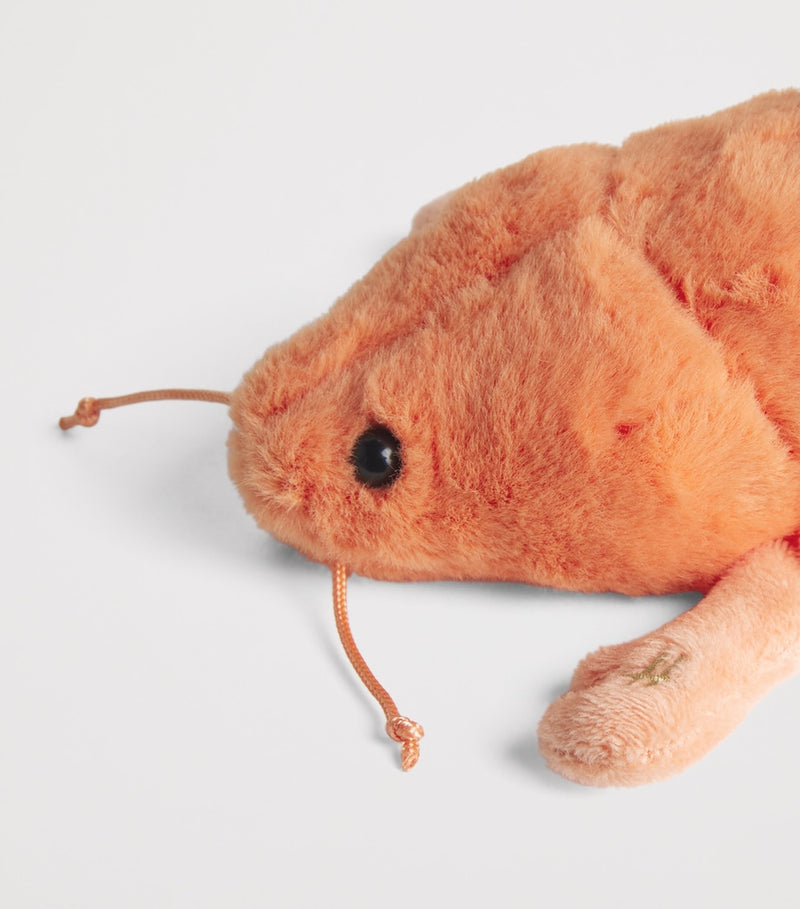Harrods prawn plush toy 18cm, UK version