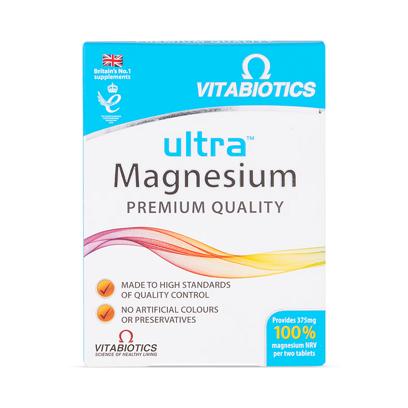 Vitabiotics Ultra Magnesium tablets 60 count (British brand)