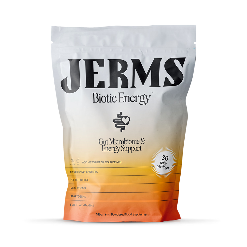 JERMS Biotic Energy superfood powder 150g (British brand)