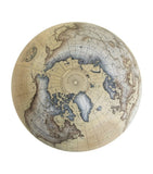 Bellerby Oak Albion desk globe 22cm, imported from the UK