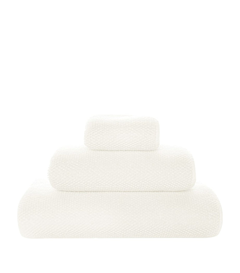 Graccioza Cotton Pearls bath sheet 95x150cm, imported from the UK