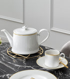 Villeroy & Boch Bone Porcelain Château Septfontaines Teapot (British brand)