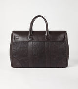 Harrods Leather Travel Bag with Grained Calfskin and Twin Handles, 50cm x 58cm x 25cm- Buy online at McGrocer
