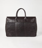 Brunello Cucinelli leather travel bag with grained calfskin, 50x58x25cm - British product