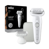 Holland & Barrett Braun Silk·épil 9 Wet & Dry Epilator - Silver- Buy online at McGrocer