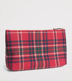Harrods small tartan logo pouch, imported from the UK