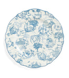 Harrods bone china toile dinner plate 27cm, UK version