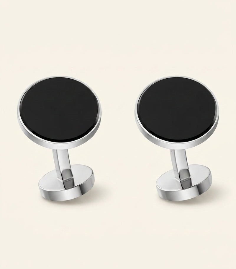 Cartier Double C de Cartier sterling silver cufflinks, imported from the UK