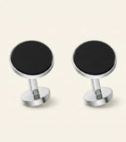 Cartier Double C de Cartier sterling silver cufflinks, imported from the UK