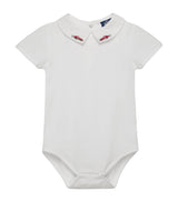 Harrods Trotters Stretch-Cotton Car Baby Bodysuit 3-24 Months- Buy online at McGrocer
