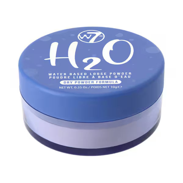 W7 water based loose face powder 10g (British brand)